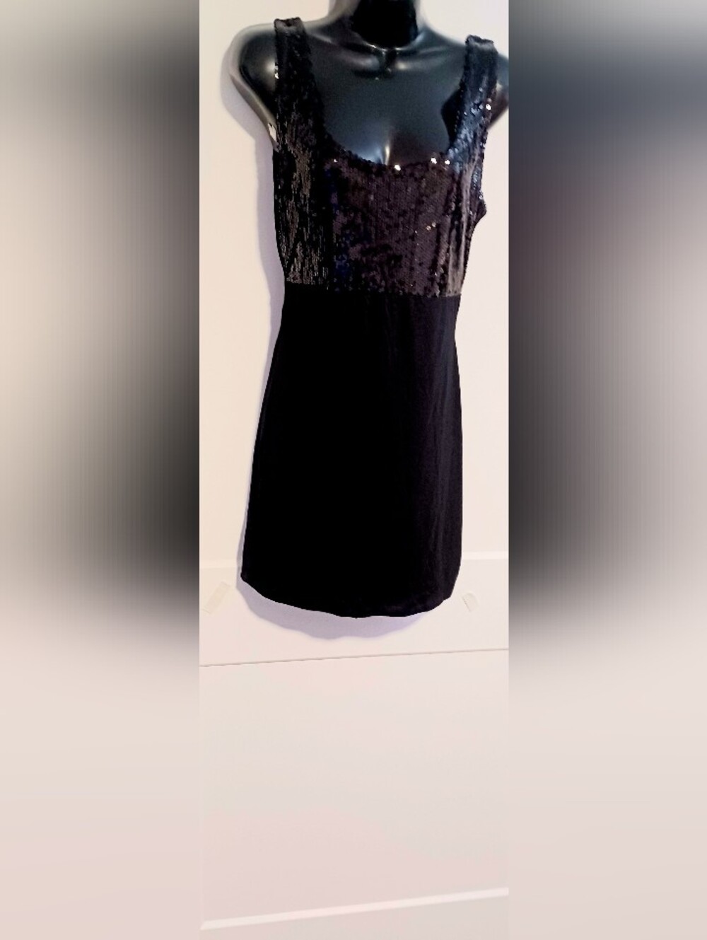 Forever 21 Black Sequin Mini Dress